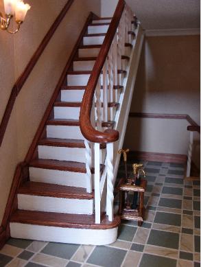 Bath house georgian stairs