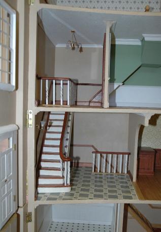 Bath Circus dollshouse interior