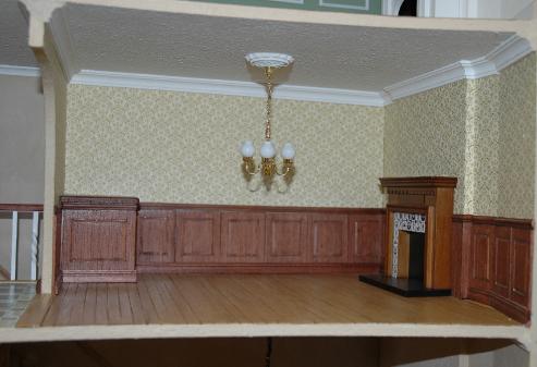 georgian miniatre dollshouse interior