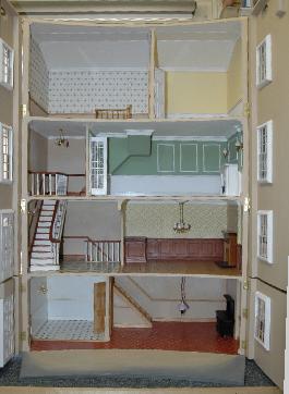 Bath dollshouse interior