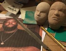 Run the Jewels puppets carving