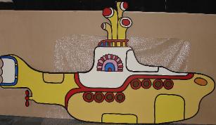 yellow submarine cut-out